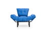 Atelier Del Sofa Nitta Single - Sillón de orejas Azul